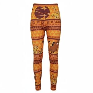 Disney Orange Lion King Leggings #7
